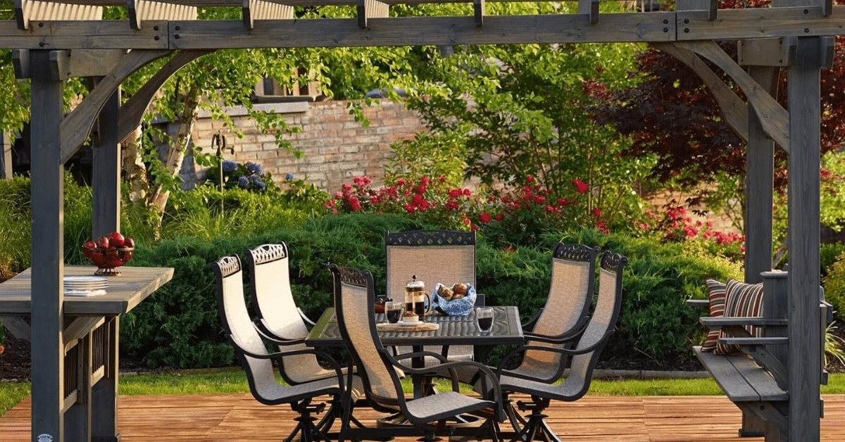 The Garden Pergola: Ancient and African