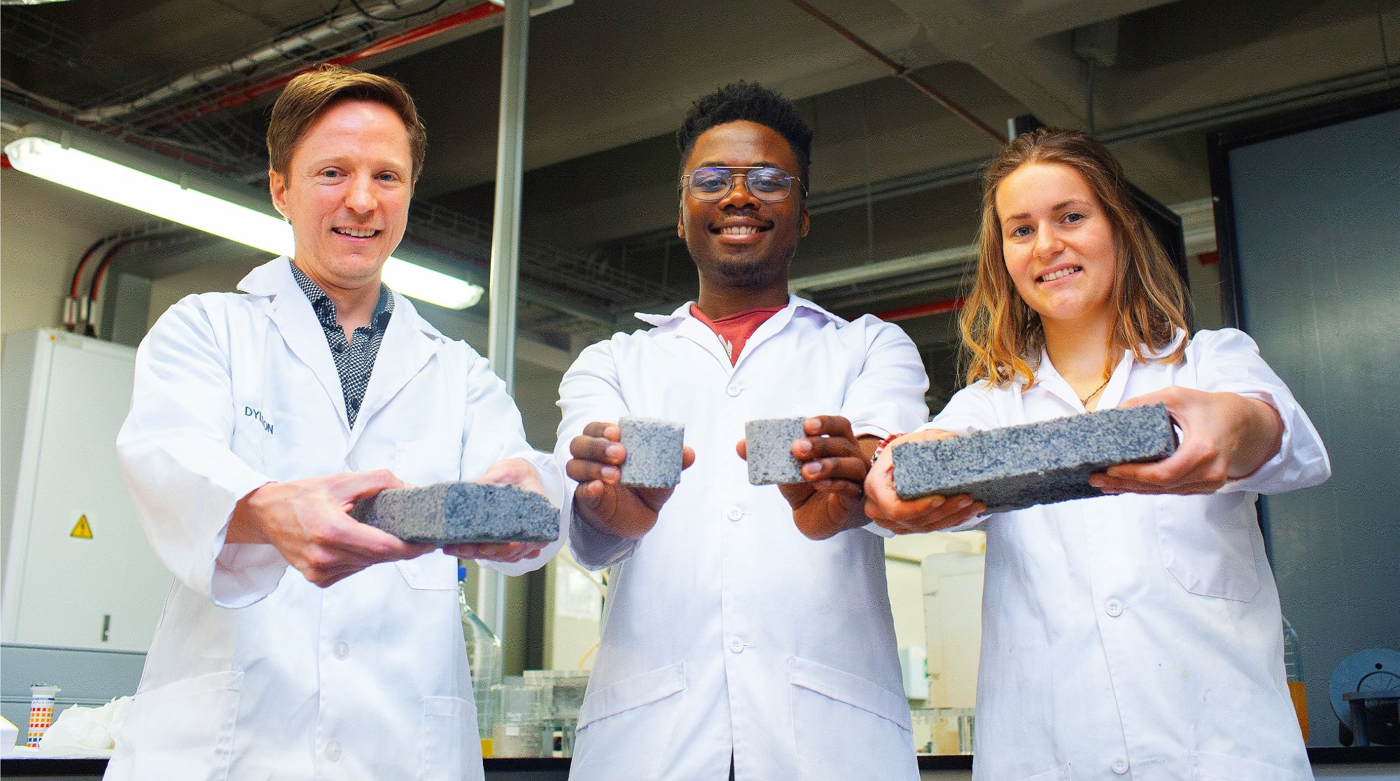Liquid gold and low-emission bricks