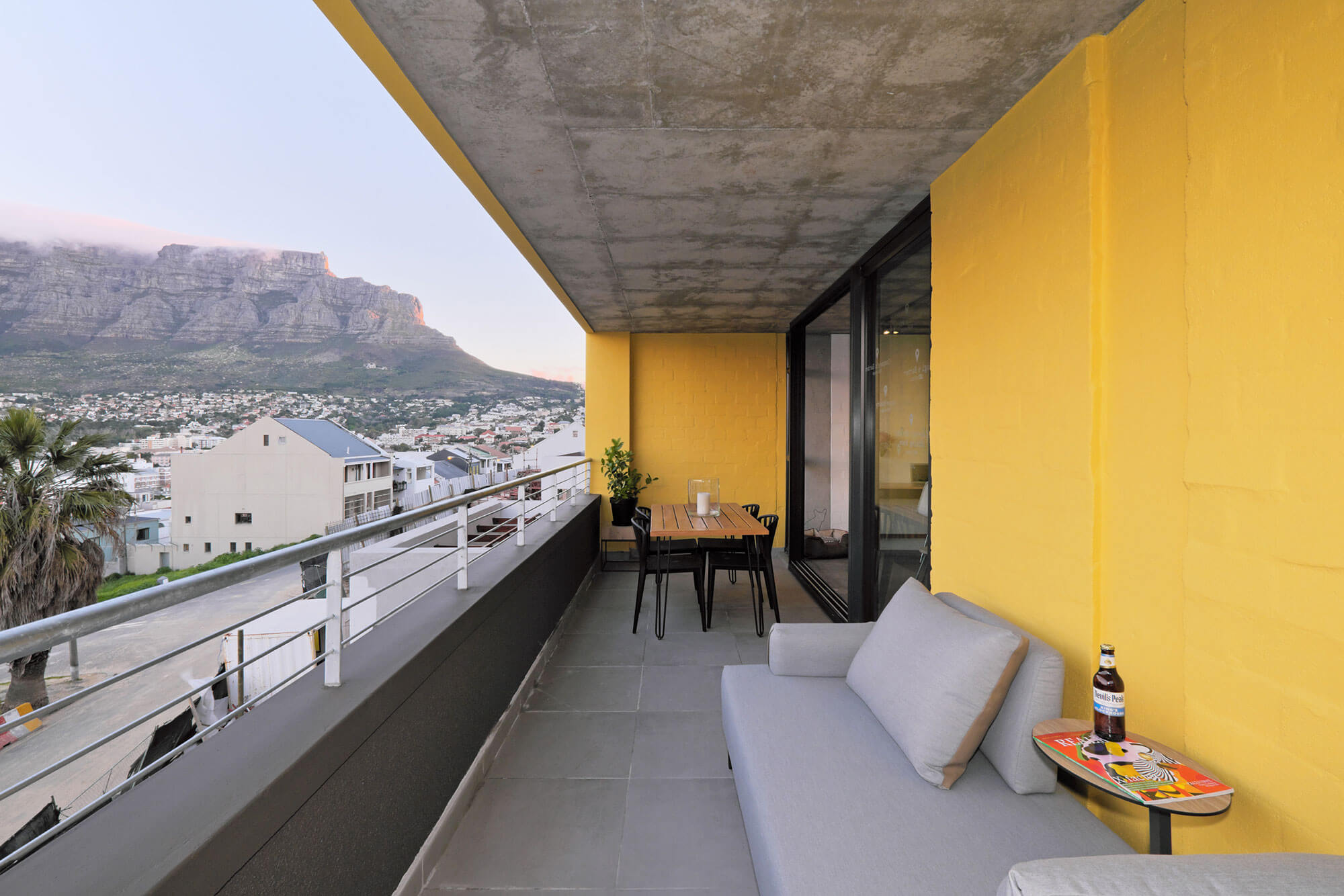 Located as it is within Cape Town’s historical Bo Kaap district, FORTY ON L also necessitated a far more considered approach to contextual integration — adding to the character and value of the neighbourhood rather than distorting it.