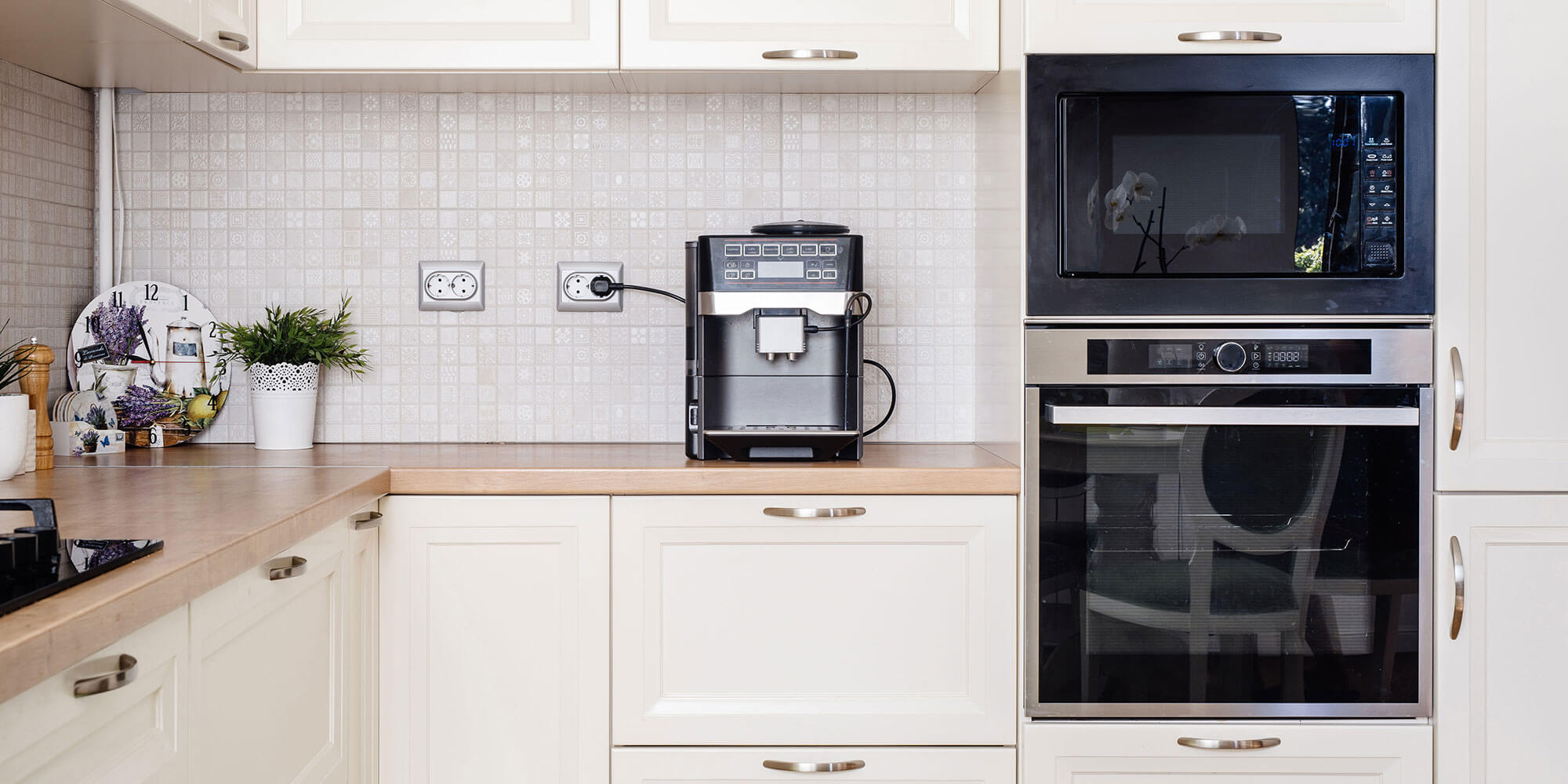 When you’re buying in an established estate, you can often get a good deal if the house needs a bit of TLC – and the kitchen is where most people start. The cupboards and counters may still be fine, but built-in hobs do tend to show their age, so they are one of the first things you’re likely to want to replace.