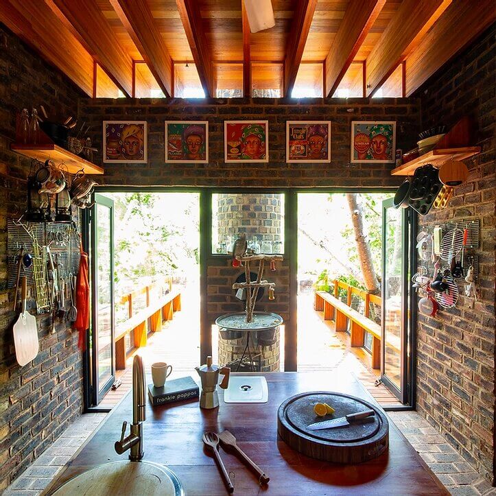 No trees were harmed in the construction of this skinny house