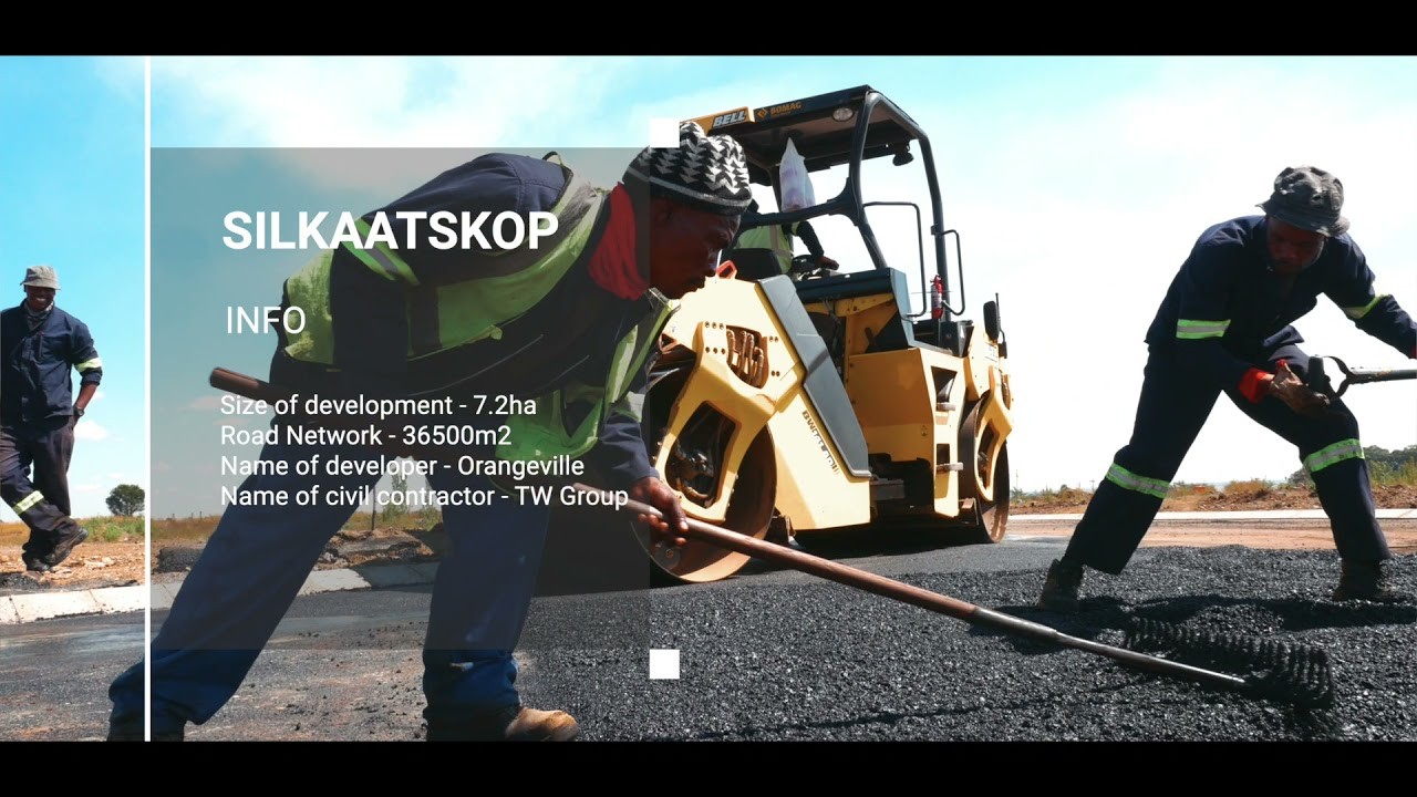 Colas SA total surfacing solution in action at SilKaatskop in Secunda MPL
