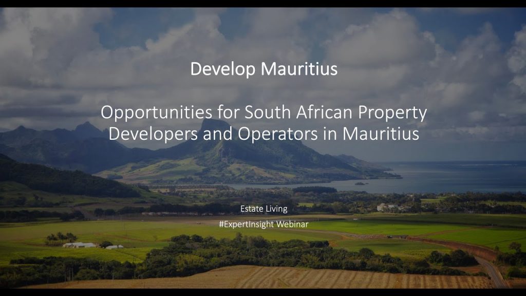 Estate Living, Joël Couve de Murville from the Beau Plan Smart City development and Thierry Koenig of ENSAfrica discuss opportunities for Property Developers and Operators in Mauritius.