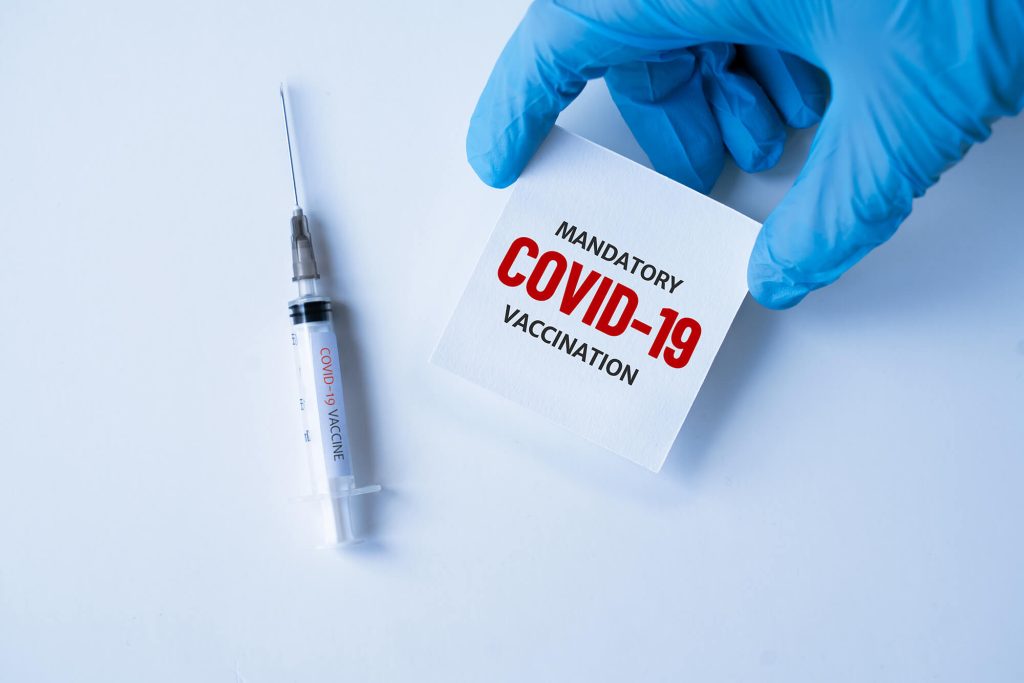 Can estate managers enforce vaccinations?