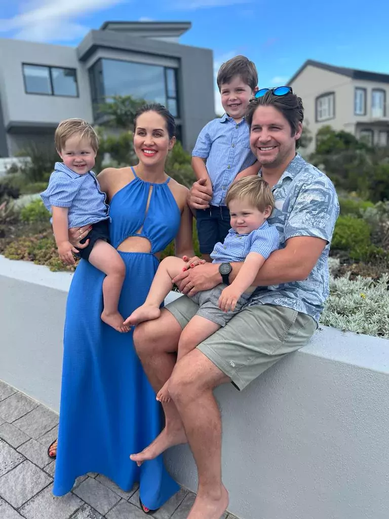 Christine, Izaan Keller and family -Local is Lekka