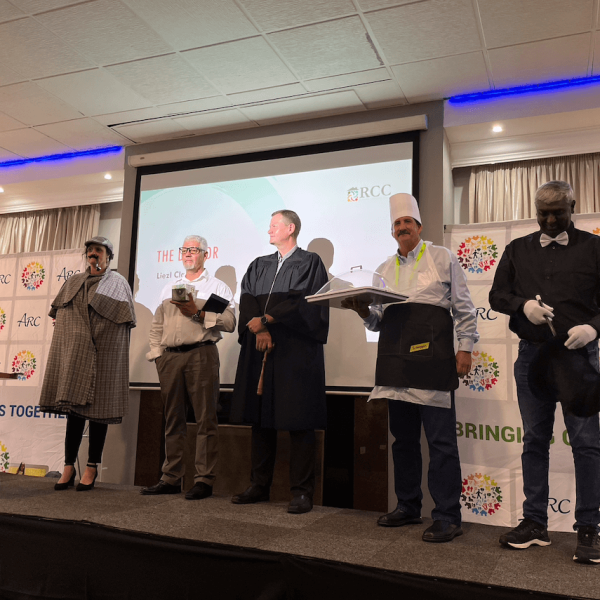 Using humour to show all the different roles management play - ARC Conference Silver Lakes 2022