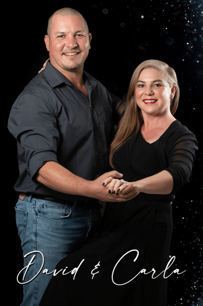 Kingswood residents: David and Carla Eveleigh promotional picture