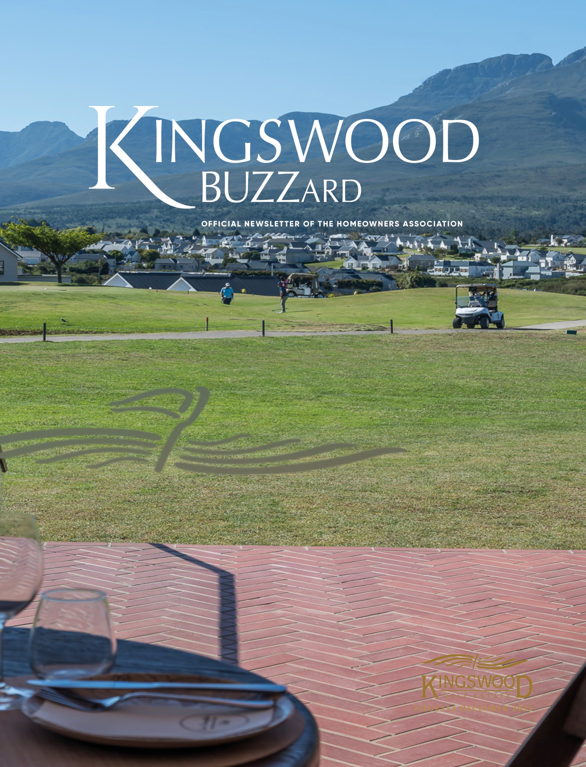 Front cover Kingswood Buzzrad December 2025