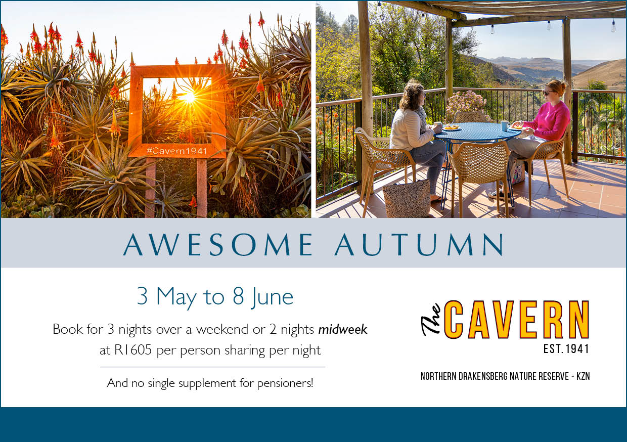 2026-05 Cavern Awesome Autumn The Cavern: Experience the Northern Drakensberg