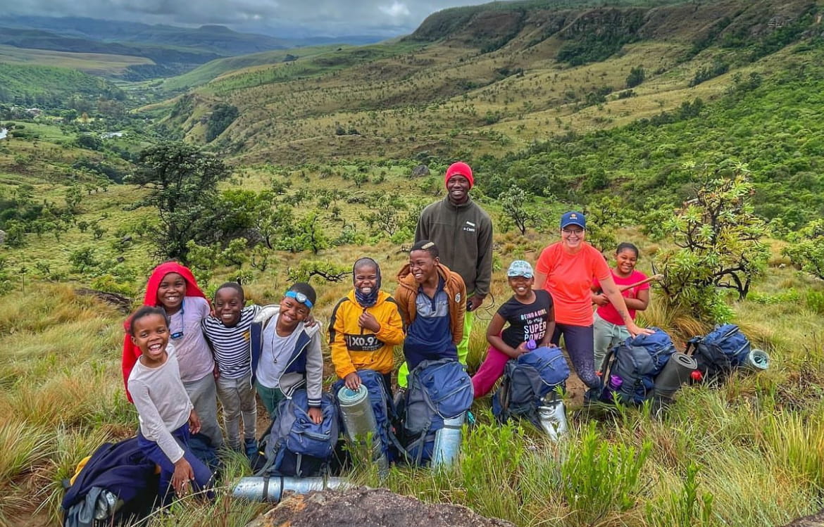 RDET hikers Picture credit : The Royal Drakensberg Education Trust